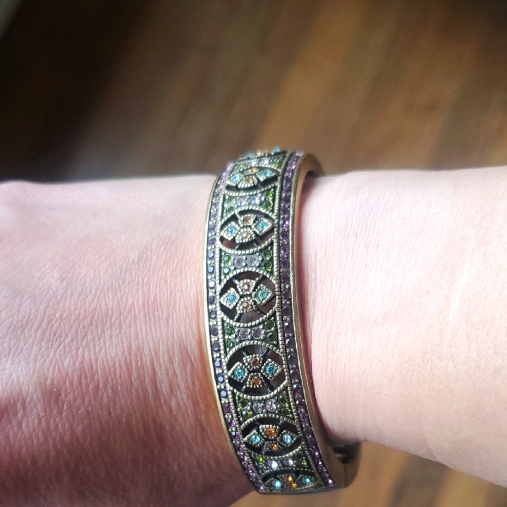 Heidi Daus Vintage Rhinestone Bracelet - Picture 5 of 16